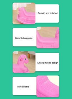 XIANGYU Educational Toys For Child Plastic Rocking Horse For Nursery 68x27x47cm  - Image 5