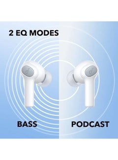 Soundcore Life P2i In-Ear Wireless Earphones with Microphone, White  - Image 4