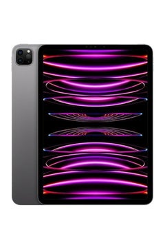 Apple iPad Pro 2022 (4th Generation) 11-inch 256GB 5G Space Gray - Middle East Version  - Image 1