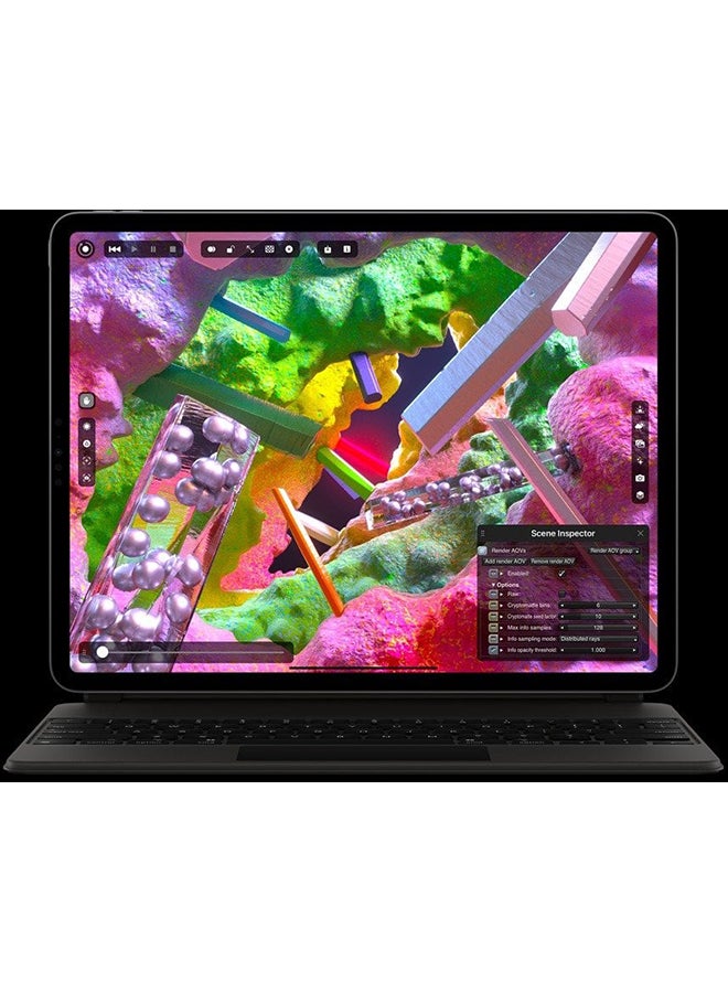 Apple iPad Pro 2022 (4th Gen) 11 inch Silver 512GB 5G - Middle East Version - Image 5