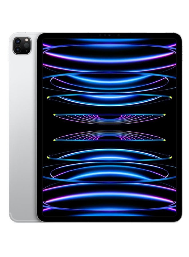 Apple iPad Pro 2022 (6th Generation) 12.9-inch 512GB WiFi Silver - Middle East Version  - Image 1