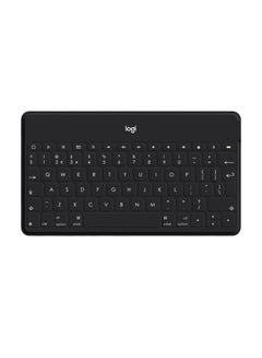 Keys-To-Go Wireless Bluetooth Keyboard For iPhone, iPad, Smartphone, Tablet, Windows, Apple TV, Ultra-Thin, Ultra-Light, Short-Cut Keys Black - v1666857835/N29602971A_1