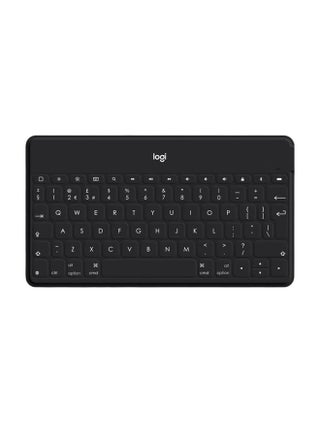Keys-To-Go Wireless Bluetooth Keyboard For iPhone, iPad, Smartphone, Tablet, Windows, Apple TV, Ultra-Thin, Ultra-Light, Short-Cut Keys Black - v1666857835/N29602971A_1