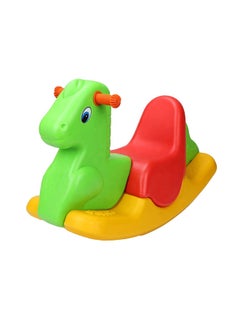 Rainbowtoy Colorful Indoor Rocking Horse Playground Equipment 84x30x46cm  - Image 1