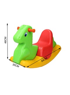 Rainbowtoy Colorful Indoor Rocking Horse Playground Equipment 84x30x46cm  - Image 3