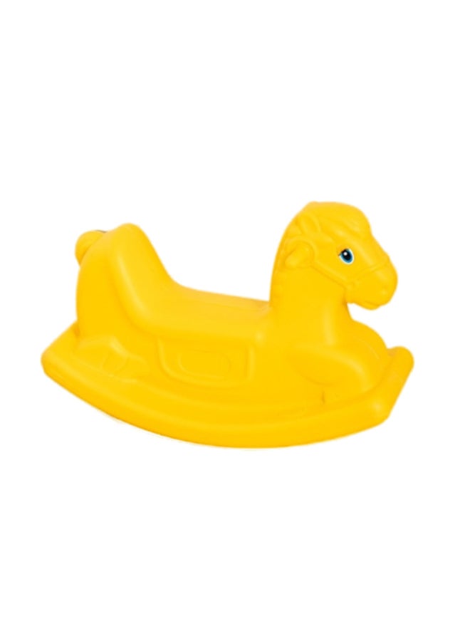 Safety Rocker Chair Plastic Rocking Horse For Kids 68x27x47cm - Image 1