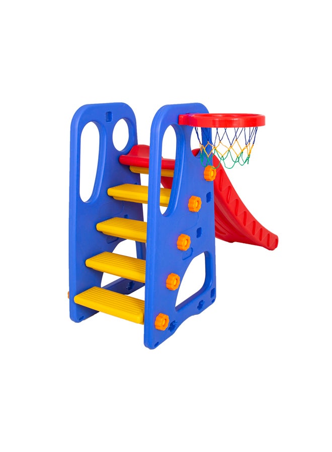 Megastar Slide With Basket Ball Net 165x85x105cm - Image 2