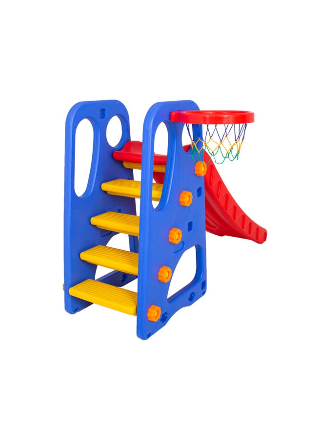 Foldable Portable Lightweight High Quality Outdoor Slide With Basketball Game 165x85x105cm