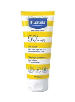 Mustela Very High Protection Sun Lotion SPF 50+ 100ml  - Image 1