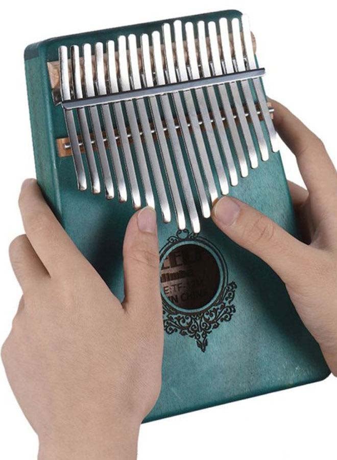 ammoon 17-Key Kalimba Portable Thumb Piano With Carry Bag Stickers  - Image 4