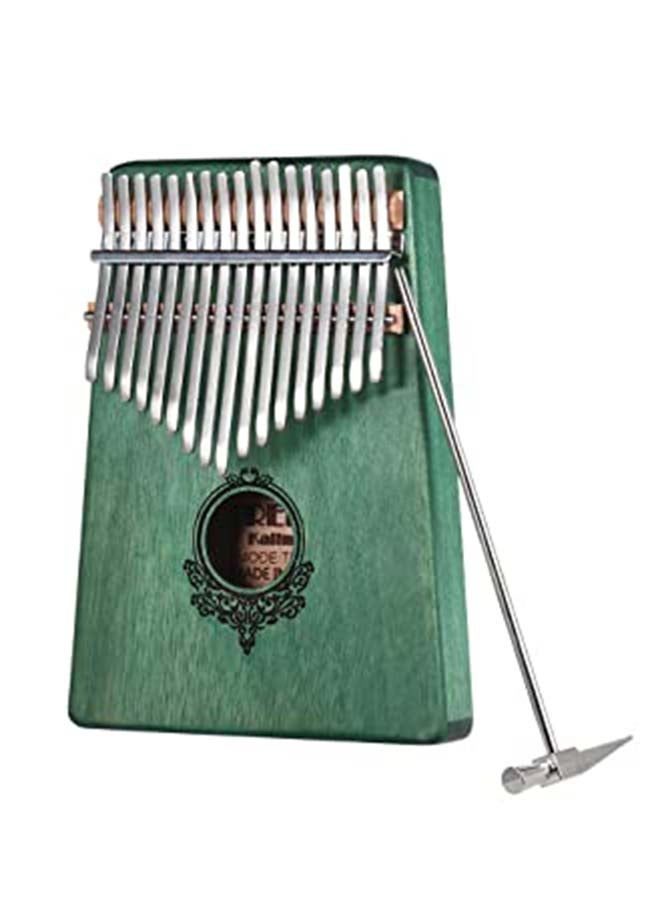 ammoon - 17-Key Kalimba Portable Thumb Piano With Carry Bag Stickers - Image 1