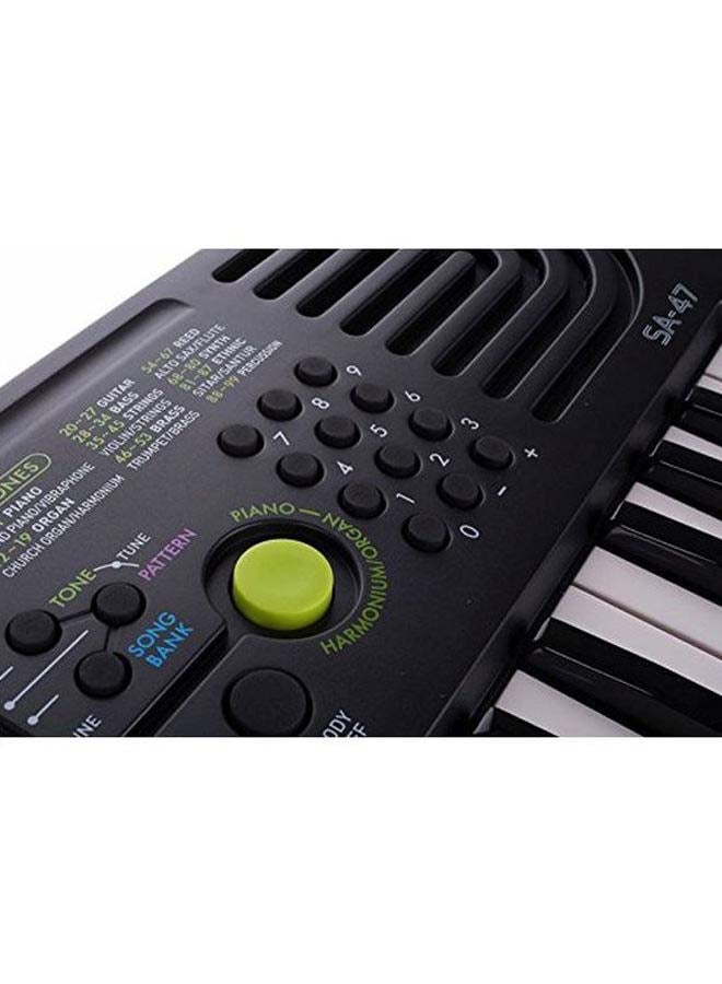 CASIO - Mini Keyboard 32 Mini Size Keys, 100 Built in Tones (Model SA47H2) - Image 1