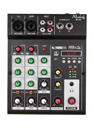 M-4U 4 Channel Bluetooth Digital Audio Mixer - v1666884627/N39722940A_1