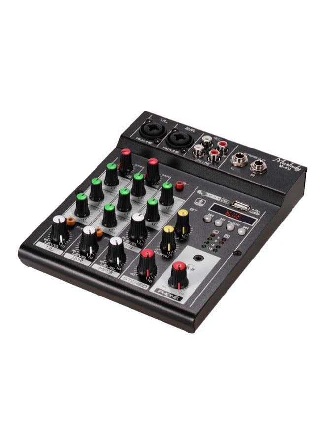 Muslady M-4U 4 Channel Bluetooth Digital Audio Mixer  - Image 2