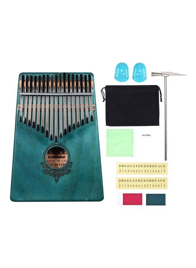 Generic 17-Key Kalimba Portable Thumb Piano With Accessories  - Image 1