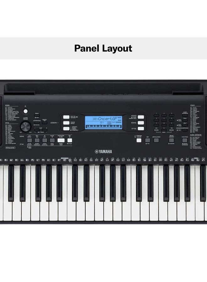 YAMAHA - PSR-E373 61-Key Portable Keyboard - Image 1