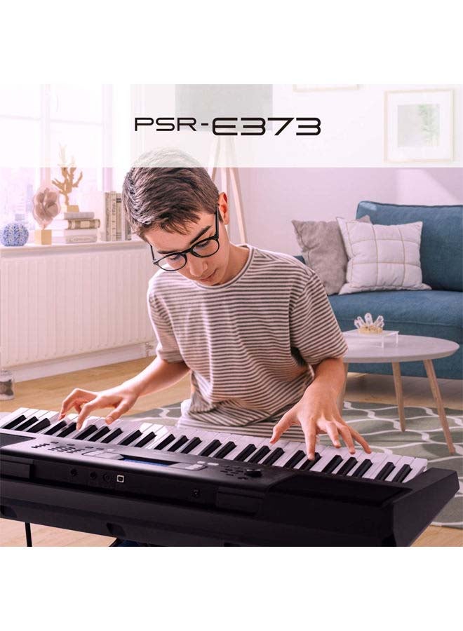 YAMAHA - PSR-E373 61-Key Portable Keyboard - Image 1