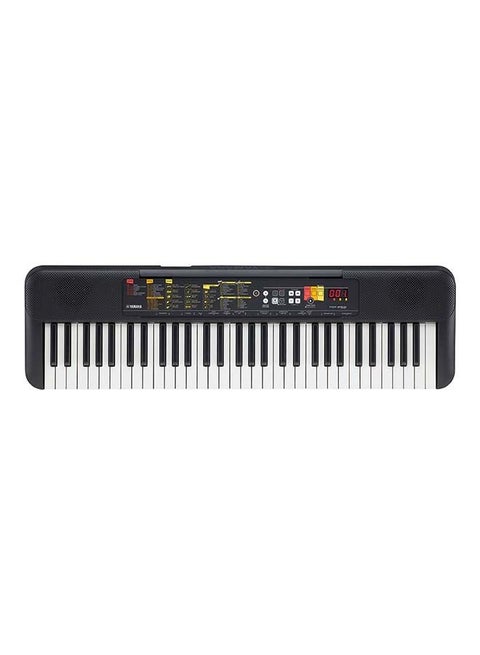 PSR-F52 Portable keyboard Black With PA-130 Power Adaptor
