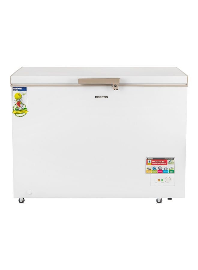 GEEPAS Chest Freezer 370 L 155 W GCF3702WSH White  - Image 1