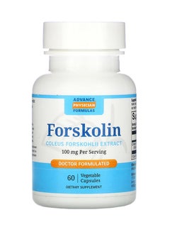 Forskolin Coleus Forskohlii Extract Dietary Supplement 100 mg - 60 Capsules