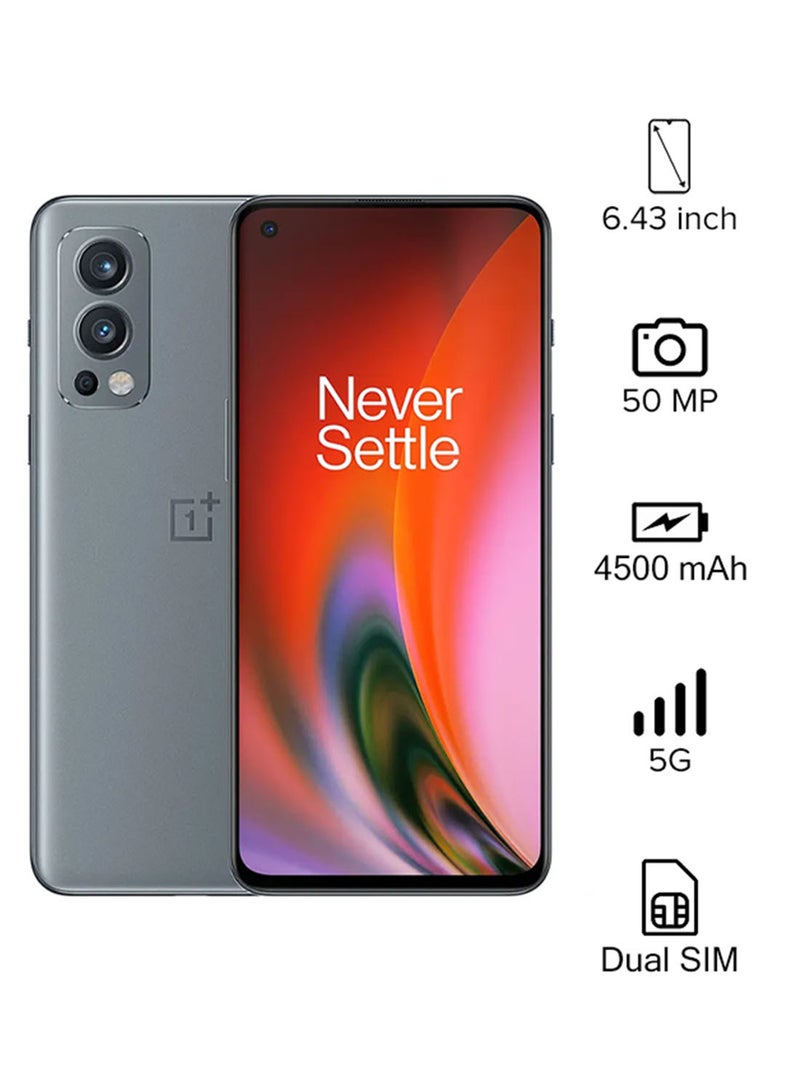 OnePlus - Nord 2 Dual SIM  Gray Sierra 12GB RAM 256GB 5G -International Version - Image 1