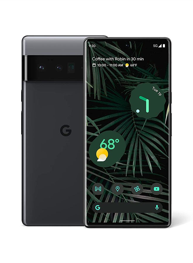 Google - Pixel 6 Pro Stormy Black 12GB RAM 256GB 5G - International Version - Image 1