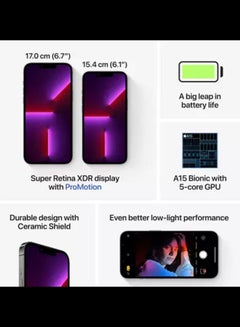 Apple iPhone 13 Pro Max With FaceTime 128GB Graphite 5G - USA Version  - Image 5