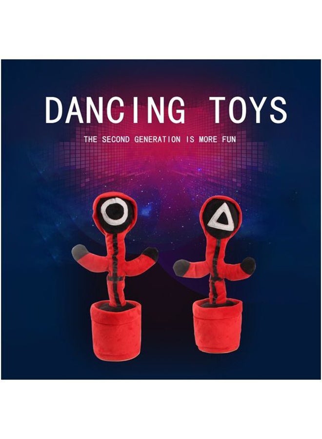 Toyland 120 Songs Early Rechargeable Dancing Electronic Cactus Plush Toy 34.5cm - Image 3
