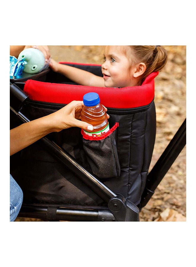 babytrend - Tour 2-In-1 Stroller Wagon Mars - Red - Image 1