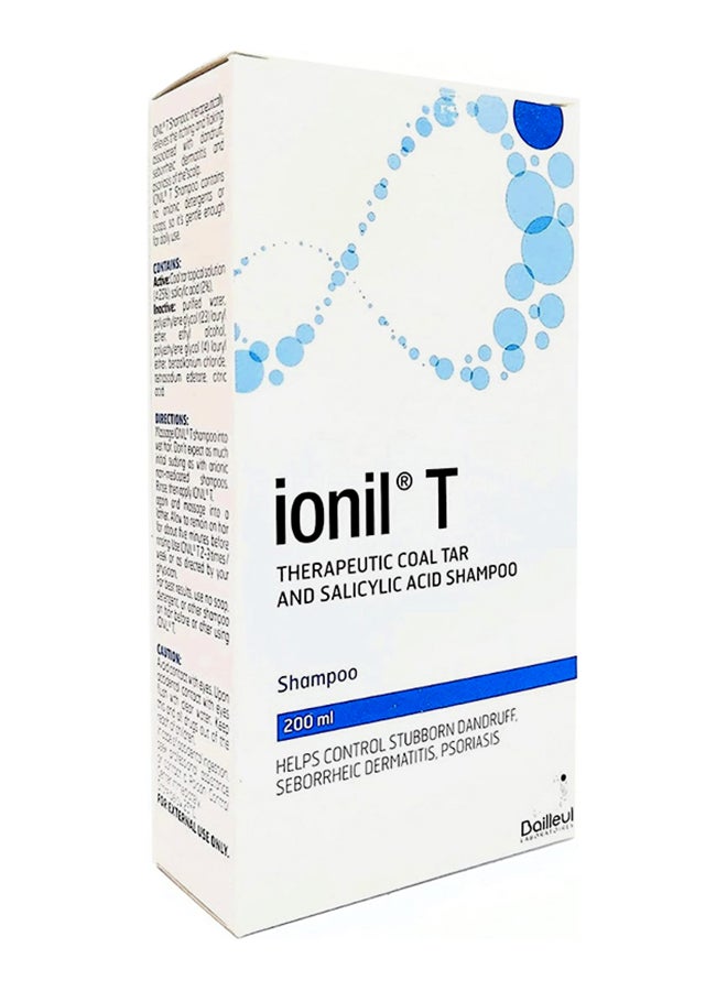 Ionil Therapeutic Coal
Tar and Salicyclic acid Shampoo 200ml - Image 2