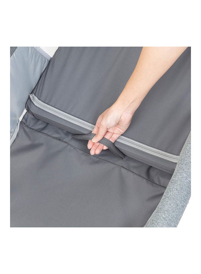 babytrend - Quick-Fold 2-In-1 Rocking Bassinet- Shadow Stone Grey - Image 1