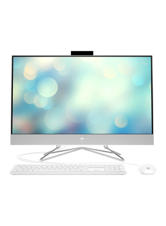 HP All-in-One 27-dp1014ny PC With 27-Inch Display, Core i5-1135G7 Processer/16GB RAM/1TB SSD/Intel Iris Xe Graphics/Windows 11 English White - Image 1