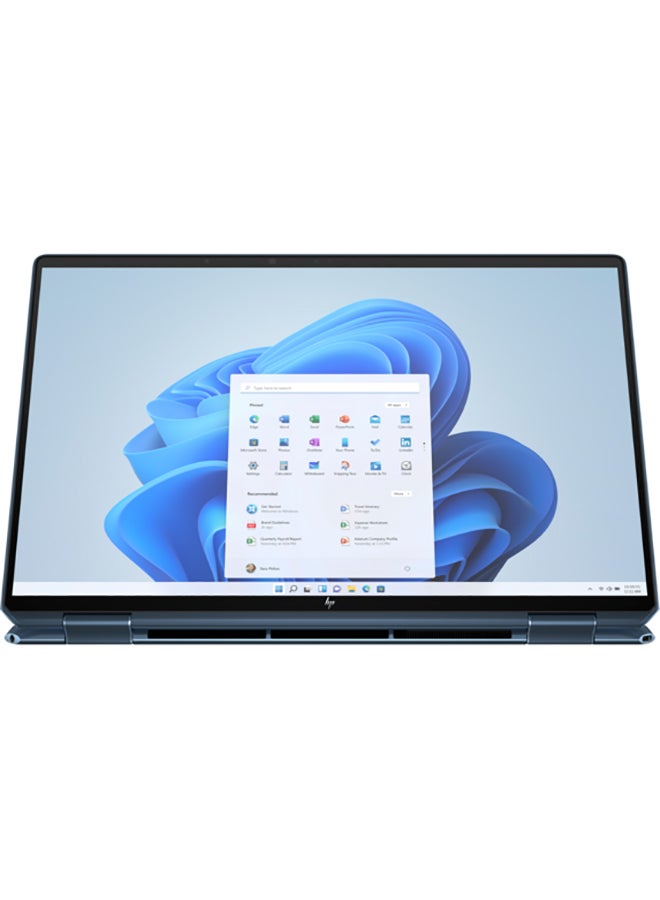 HP - Spectre x360 Convertible 2-In-1 Laptop 16-f0035nr With 16-Inch Touch Display, Core i7-11390H Processer/16GB RAM/512GB SSD/Intel Iris XE Graphics/Windows 11 Home English Blue - Image 1