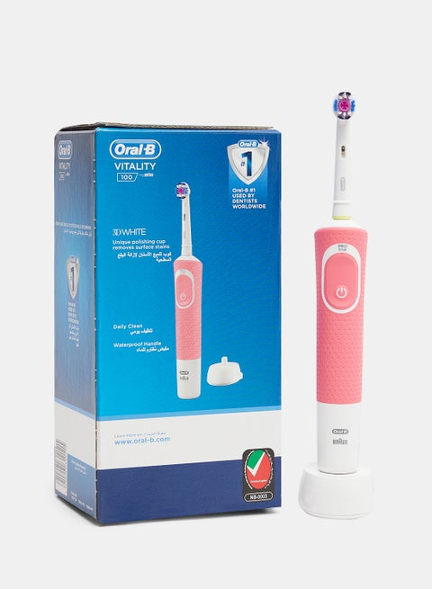 Vitality Electric Rechargeable Toothbrush Pink