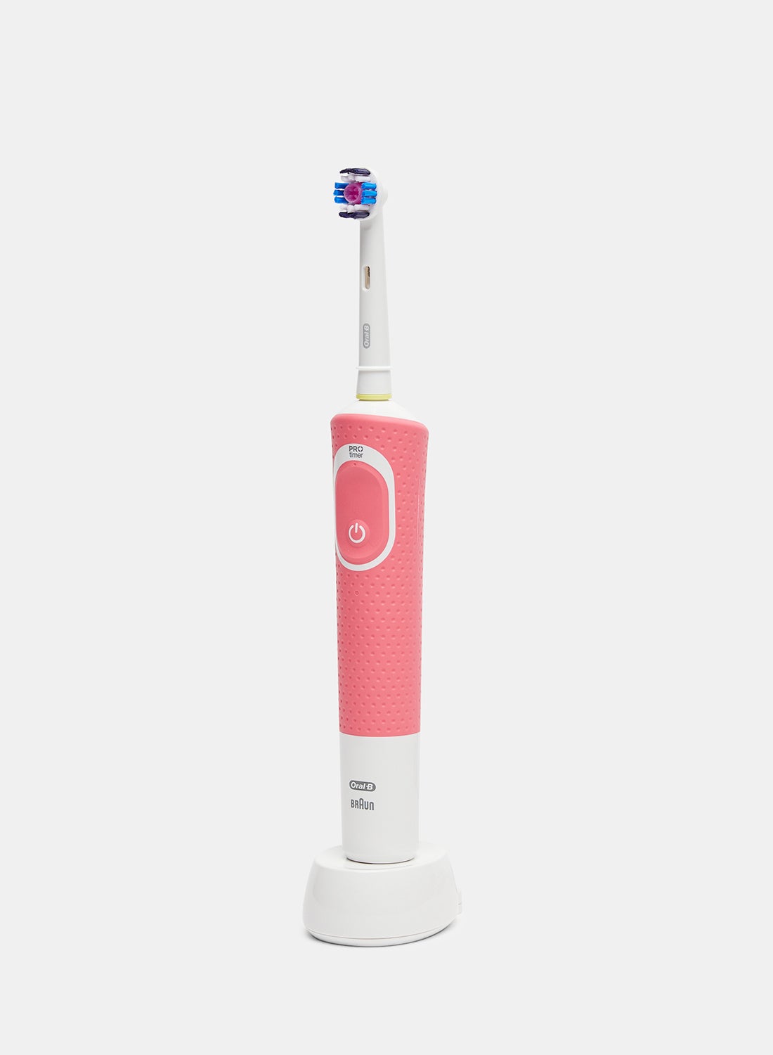 Vitality Electric Rechargeable Toothbrush Pink 