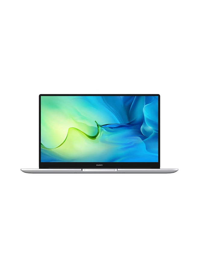 HUAWEI - MateBook D 15 Laptop With 15.6-Inch Display, Intel Core i3-10110U Processor / 8GB RAM / 256GB SSD / Intel UHD 620 Graphics / W10 Home / English Mystic Silver - Image 1