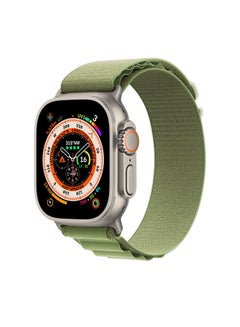 MARGOUN Apple Watch Alpine Loop Band 49mm/45mm/44mm Nylon Woven Sport Strap Compatible with iWatch Series 8/Ultra/7/SE/6/5/4/3/2/1 Green  - Image 2