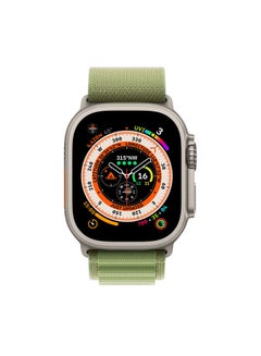 MARGOUN Apple Watch Alpine Loop Band 49mm/45mm/44mm Nylon Woven Sport Strap Compatible with iWatch Series 8/Ultra/7/SE/6/5/4/3/2/1 Green  - Image 4