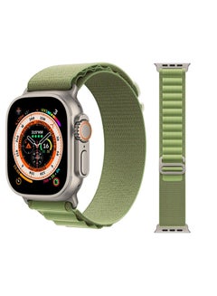 MARGOUN Apple Watch Alpine Loop Band 49mm/45mm/44mm Nylon Woven Sport Strap Compatible with iWatch Series 8/Ultra/7/SE/6/5/4/3/2/1 Green  - Image 5
