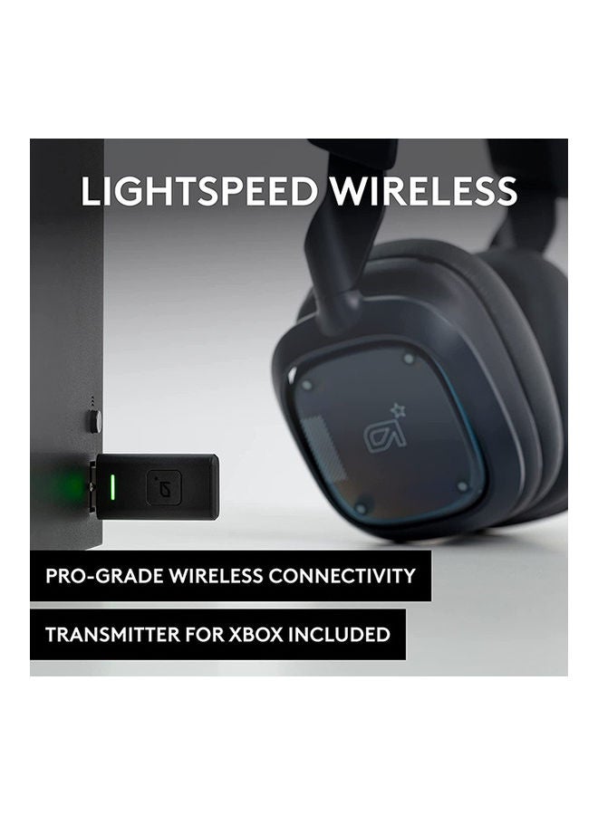 ASTRO - Logitech G Astro A30 LIGHTSPEED Wireless Gaming Headset, Bluetooth, Dolby Atmos/3D Audio compatible, Detachable Boom, 27h battery-Navy Blue - Image 1