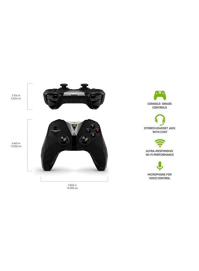 Nvidia - Shield 16GB 4K HDR Android TV Console (2nd Gen) With Controller - Image 1