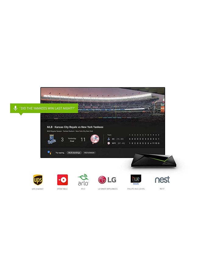 Nvidia - Shield 16GB 4K HDR Android TV Console (2nd Gen) With Controller - Image 1