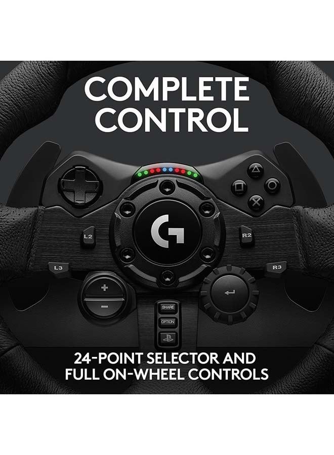 G923 Wireless Racing Wheel And Pedals For PlayStation 5, PlayStation 4 And PC Featuring Trueforce Up to 1000 Hz Force Feedback, Responsive Pedal, Dual Clutch Launch Control, And Genuine Leather Wheel Cover - v1666961547/N40667582A_5