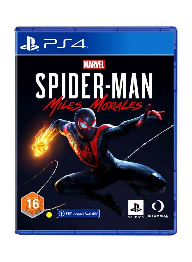 Spiderman Miles Morales (English/Arabic) - UAE Version - Adventure - PlayStation 4 (PS4) - v1666961550/N42306185A_1