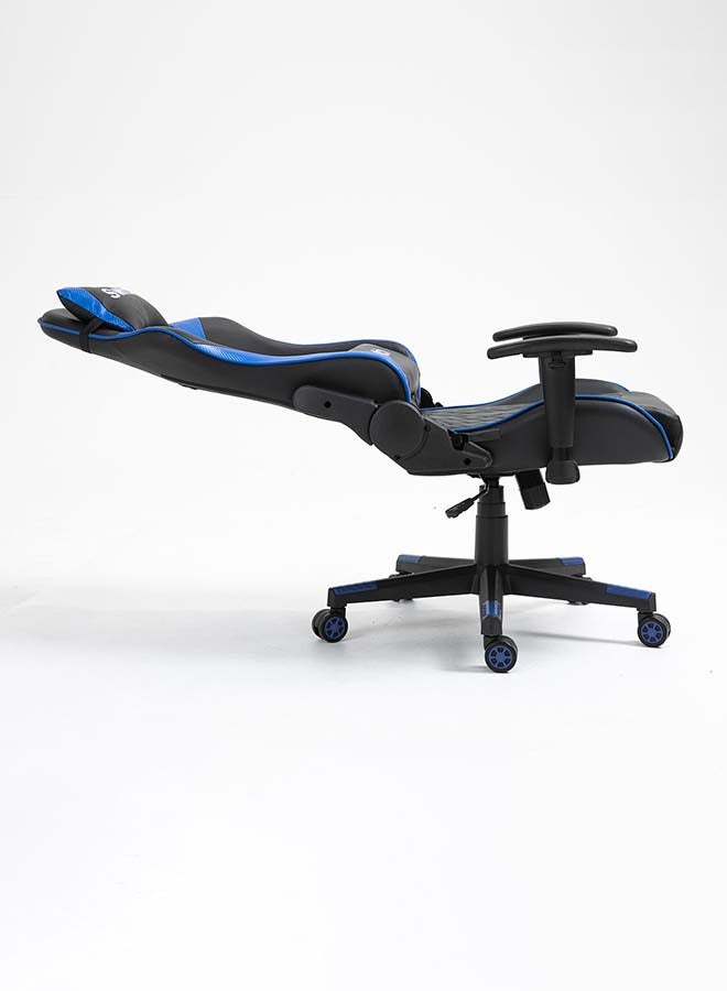 Switch - Ragnar High Quality Breathable Gamer's Full Reclining Height Adjustable High Back with Neck and Lumbar support Office Gaming Chair New Design In Blue And Black 5934B Blue - Image 1