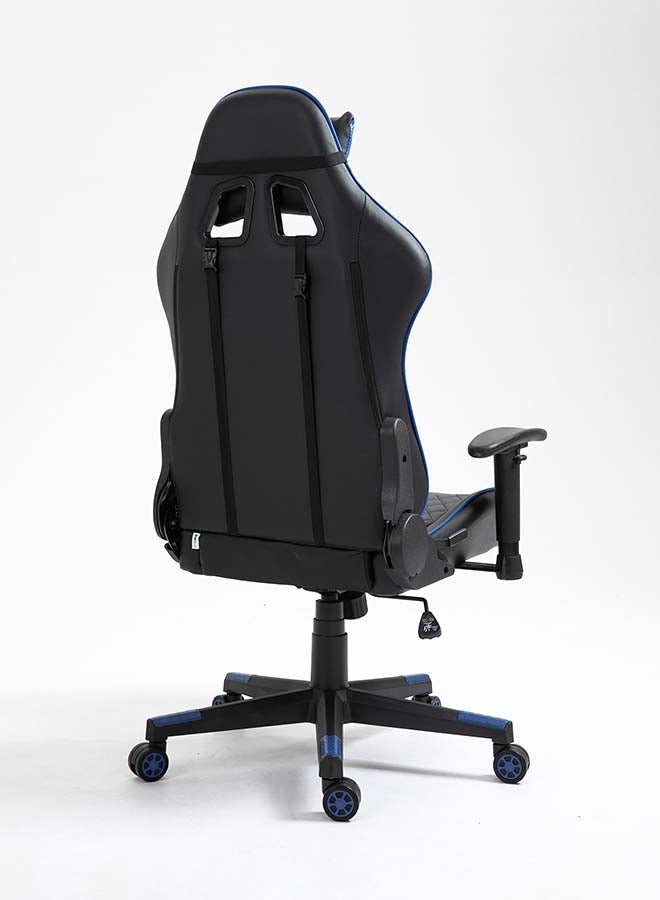 Switch - Ragnar High Quality Breathable Gamer's Full Reclining Height Adjustable High Back with Neck and Lumbar support Office Gaming Chair New Design In Blue And Black 5934B Blue - Image 1