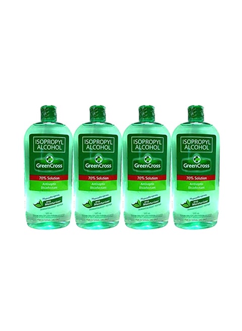 Pack Of 4 Isopropyl Alcohol Hand Sanitizer 4x250ml