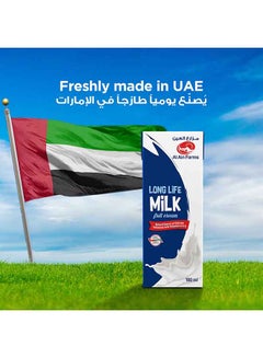Al Ain Farms Long Life Full Fat Milk Plain 180ml Pack of 6  - Image 3