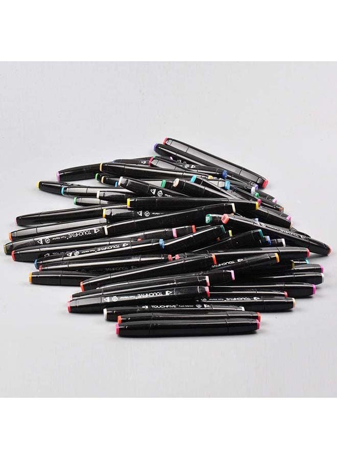Generic 168 Color Touchfive Alcohol Graphic Pen Marker WB0017 Multicolour - Image 3