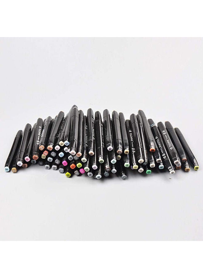 Generic 168 Color Touchfive Alcohol Graphic Pen Marker WB0017 Multicolour - Image 4